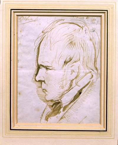 Porträtskizze von Sir Walter Scott (1771-1832) 1867 von Edwin Landseer